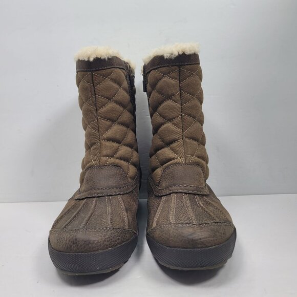 UGG Women's Brown Bellegarde Winter Rain Boots S/N 1001731 US Size 8 - Picture 3 of 11